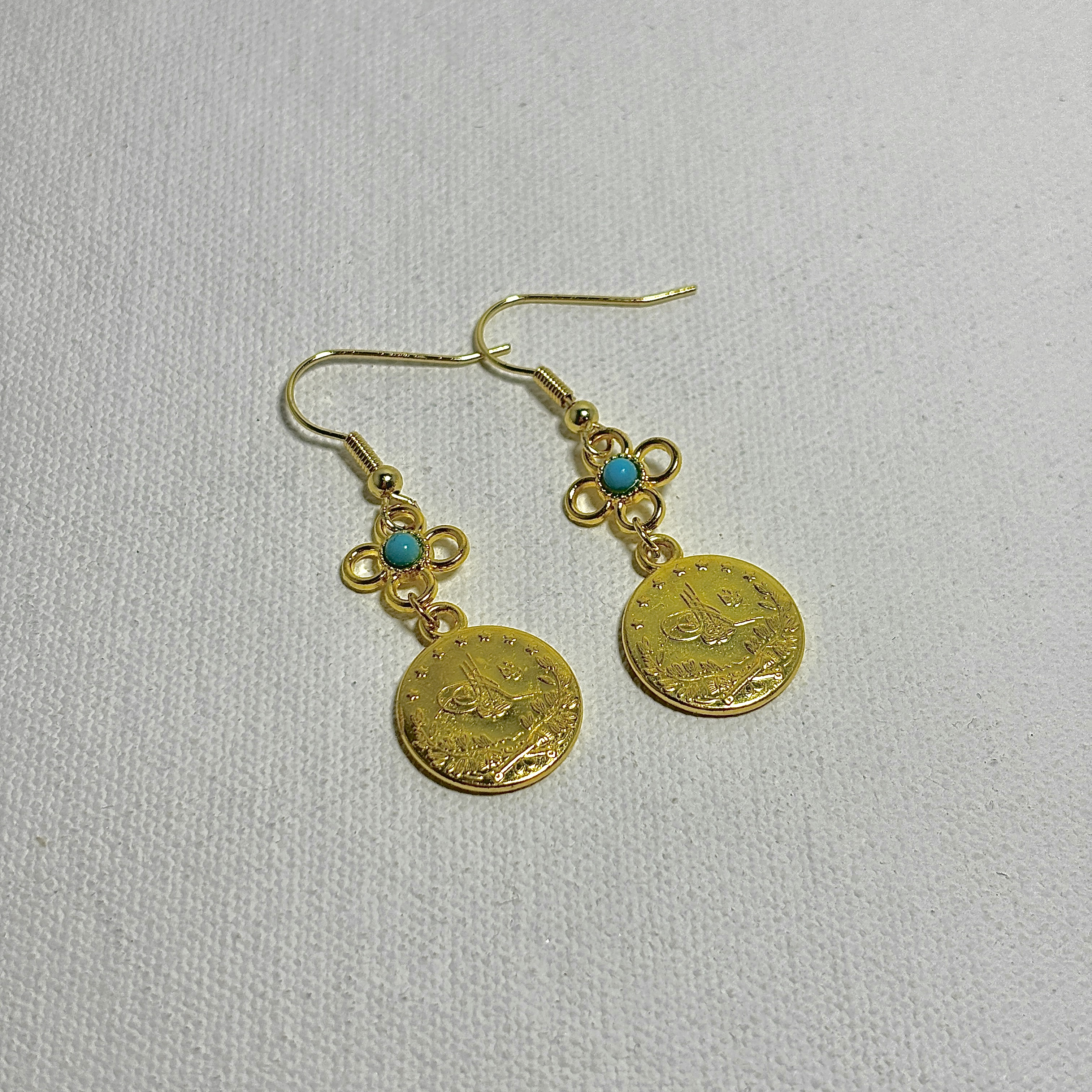 Single Clover Earrings