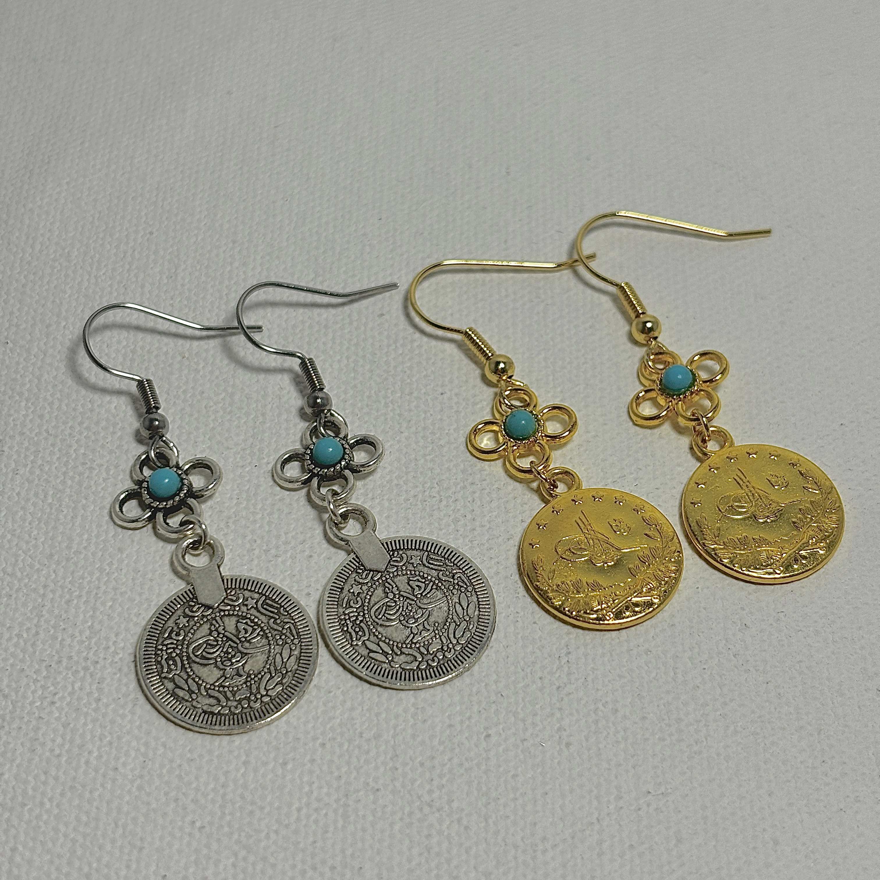 Single Clover Earrings