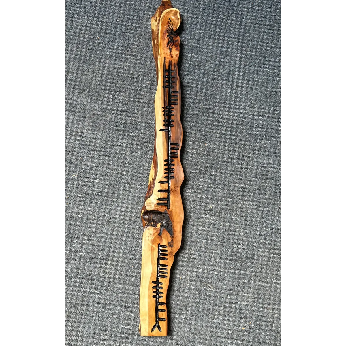 Ogham Yew “Bless This House” Wall Decoration