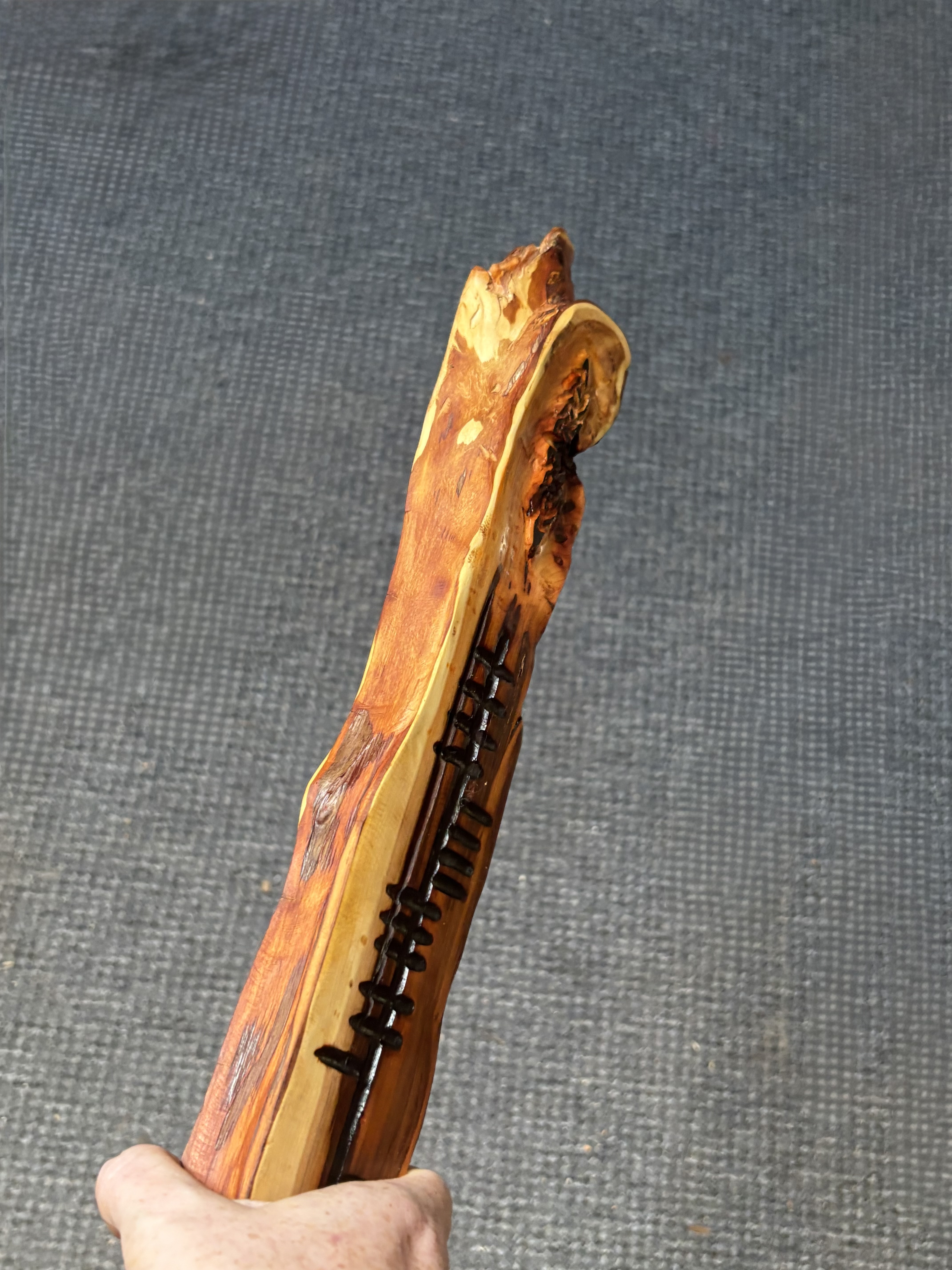 Ogham Yew “Bless This House” Wall Decoration