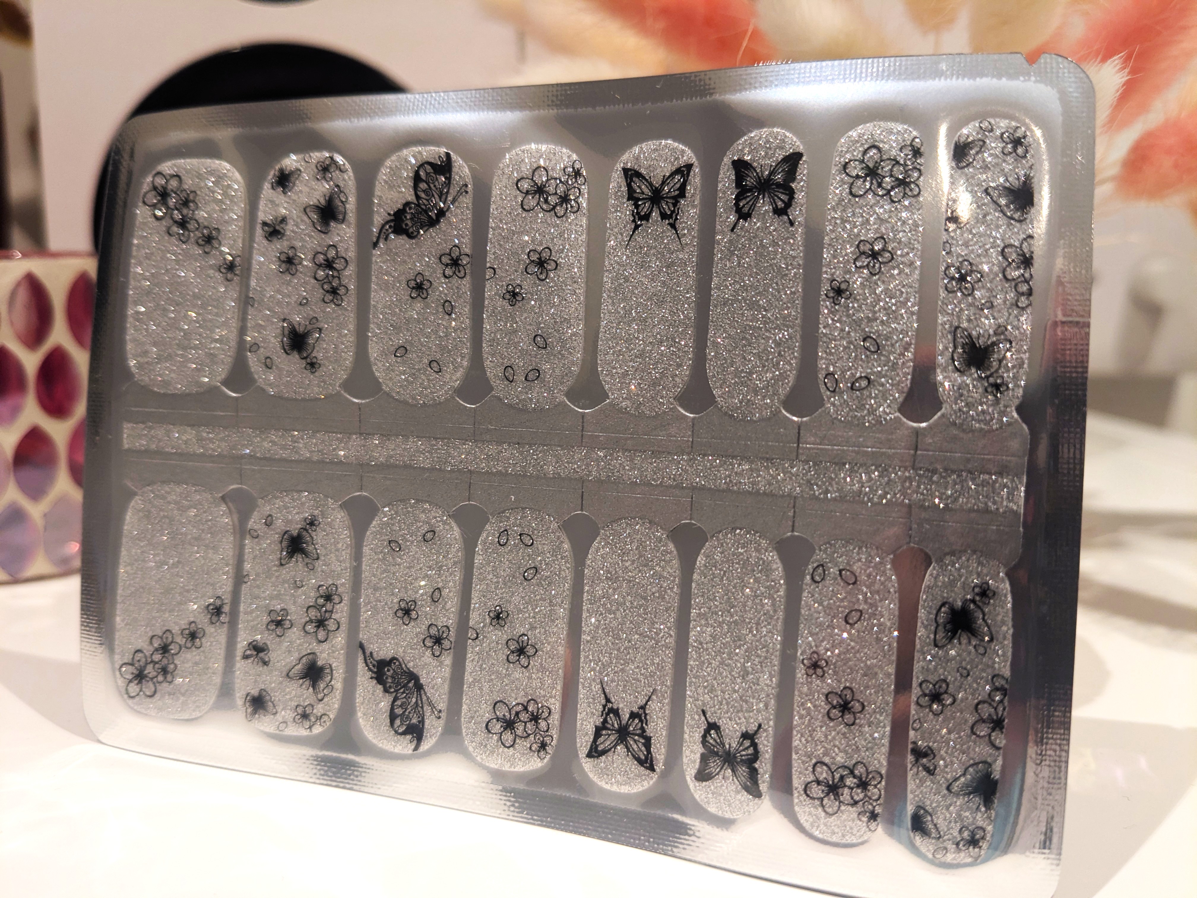 Butterfly in glitter