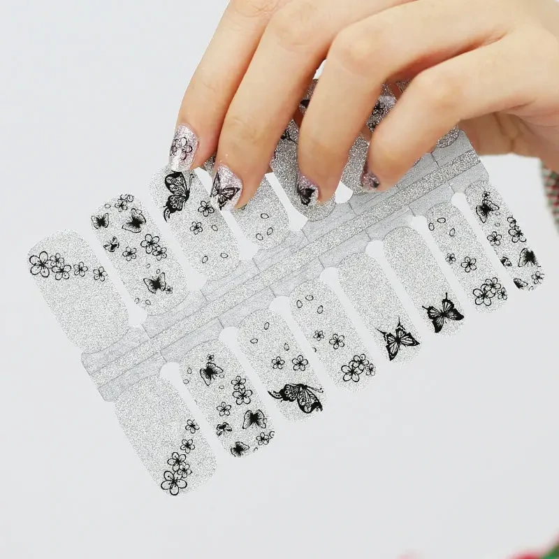 Butterfly in glitter