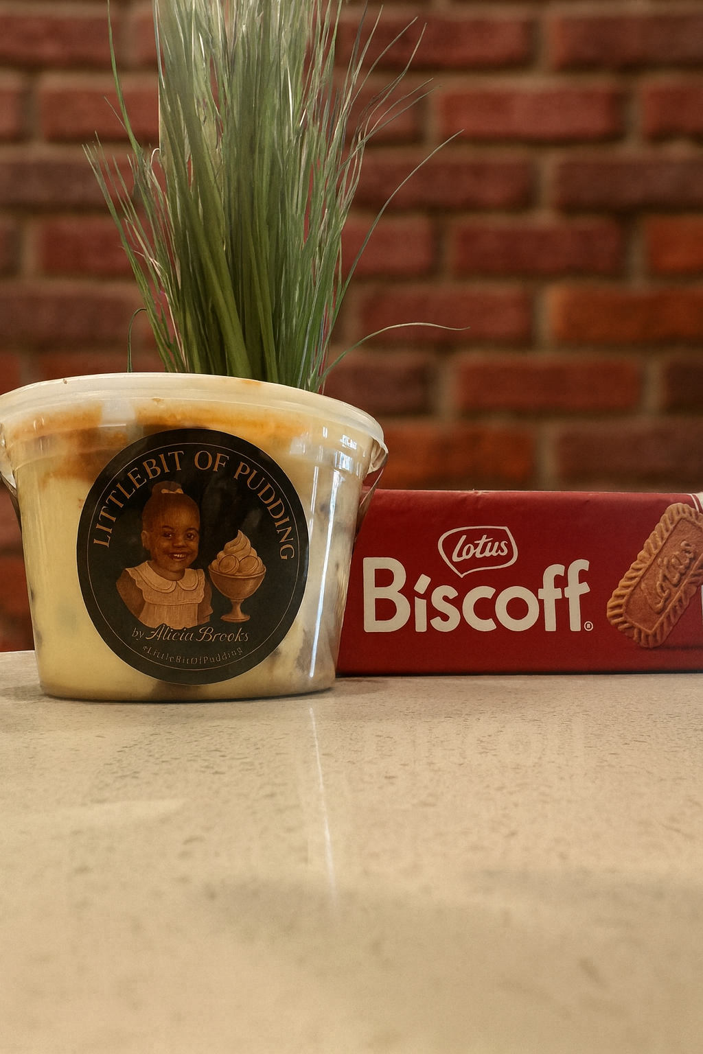 140z Biscoff pudding