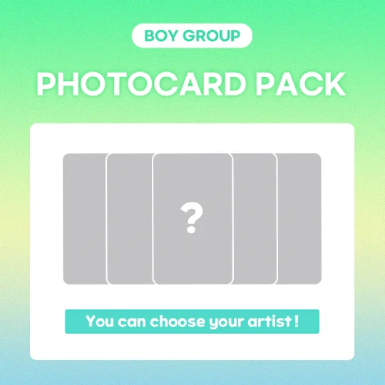MYSTERY PHOTOCARD PACKS