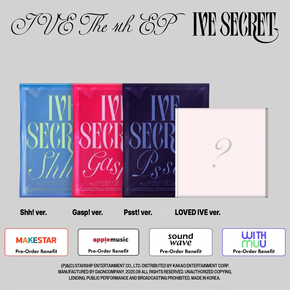 IVE 4th EP Album - IVE SECRET