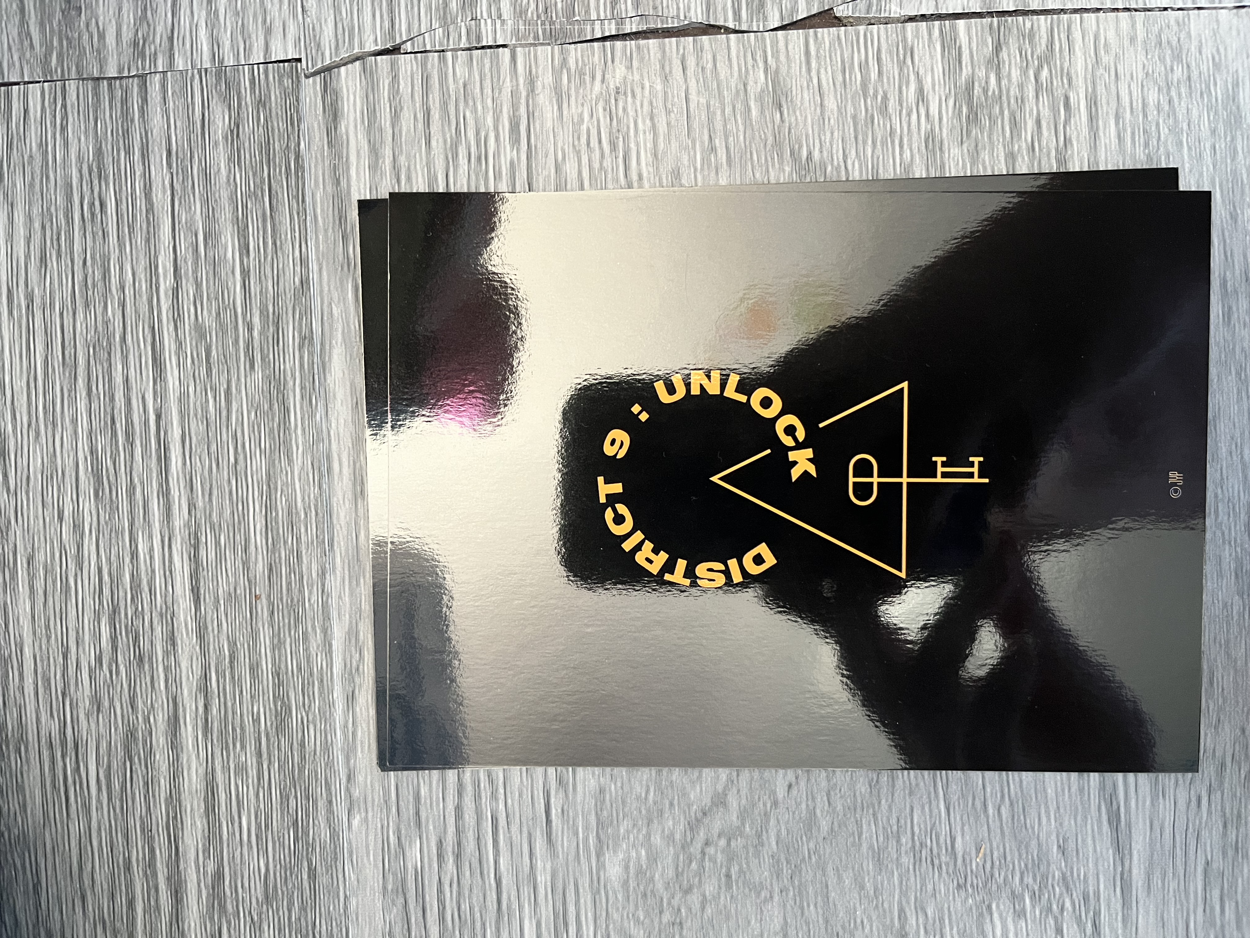 Stray Kids Hyunjin District 9 : Unlock Official Postcards
