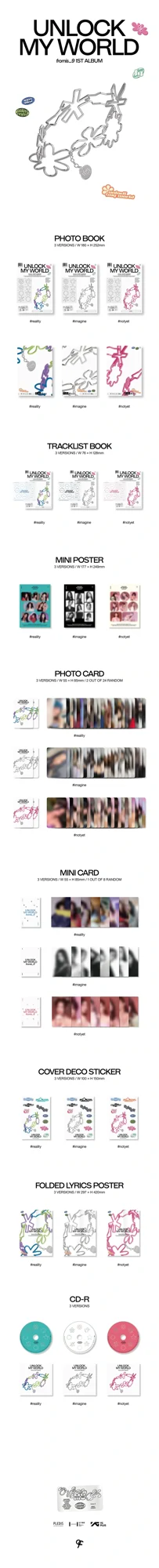 fromis_9 - 1st Album Unlock My World