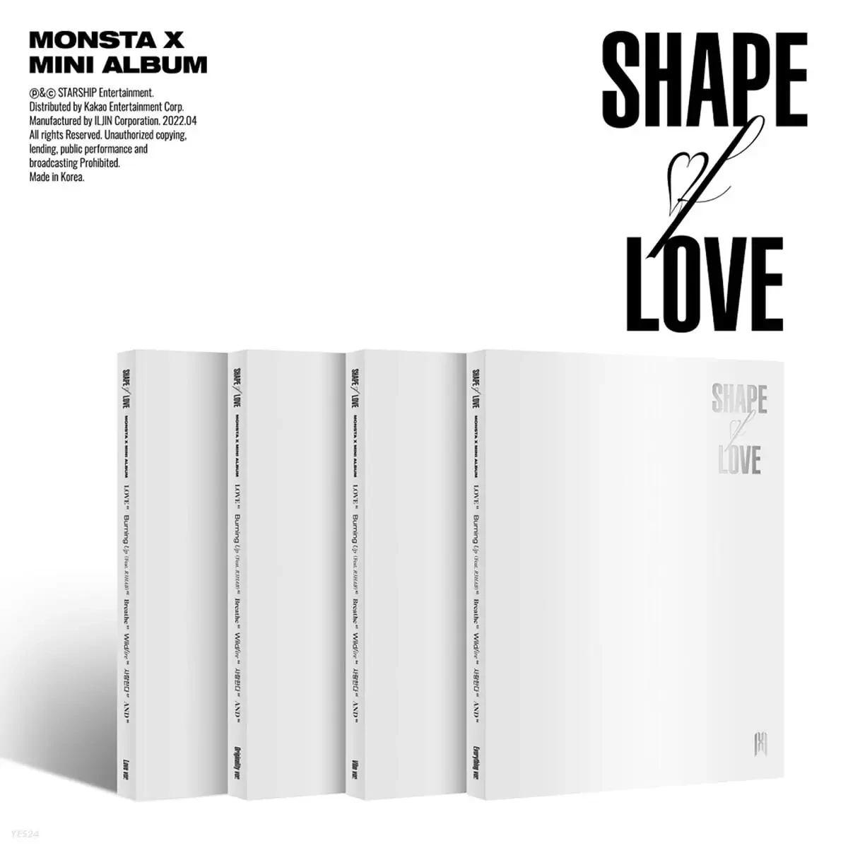 Monsta X - 11th Mini "Shape of Love"