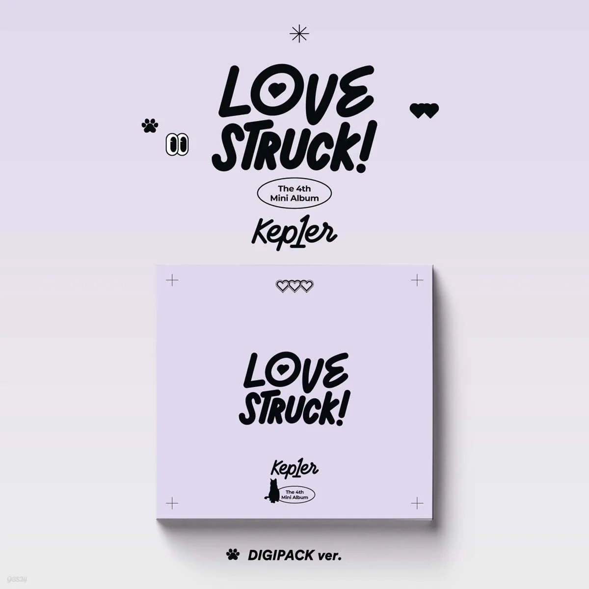 Kep1er - 4th Mini Album "LOVESTRUCK!" [DIGIPACK Ver.]