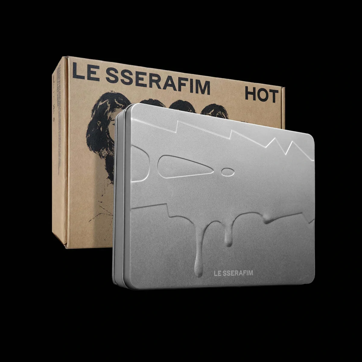 LE SSERAFIM -5th Mini Album "HOT" [TIN CASE ver.]