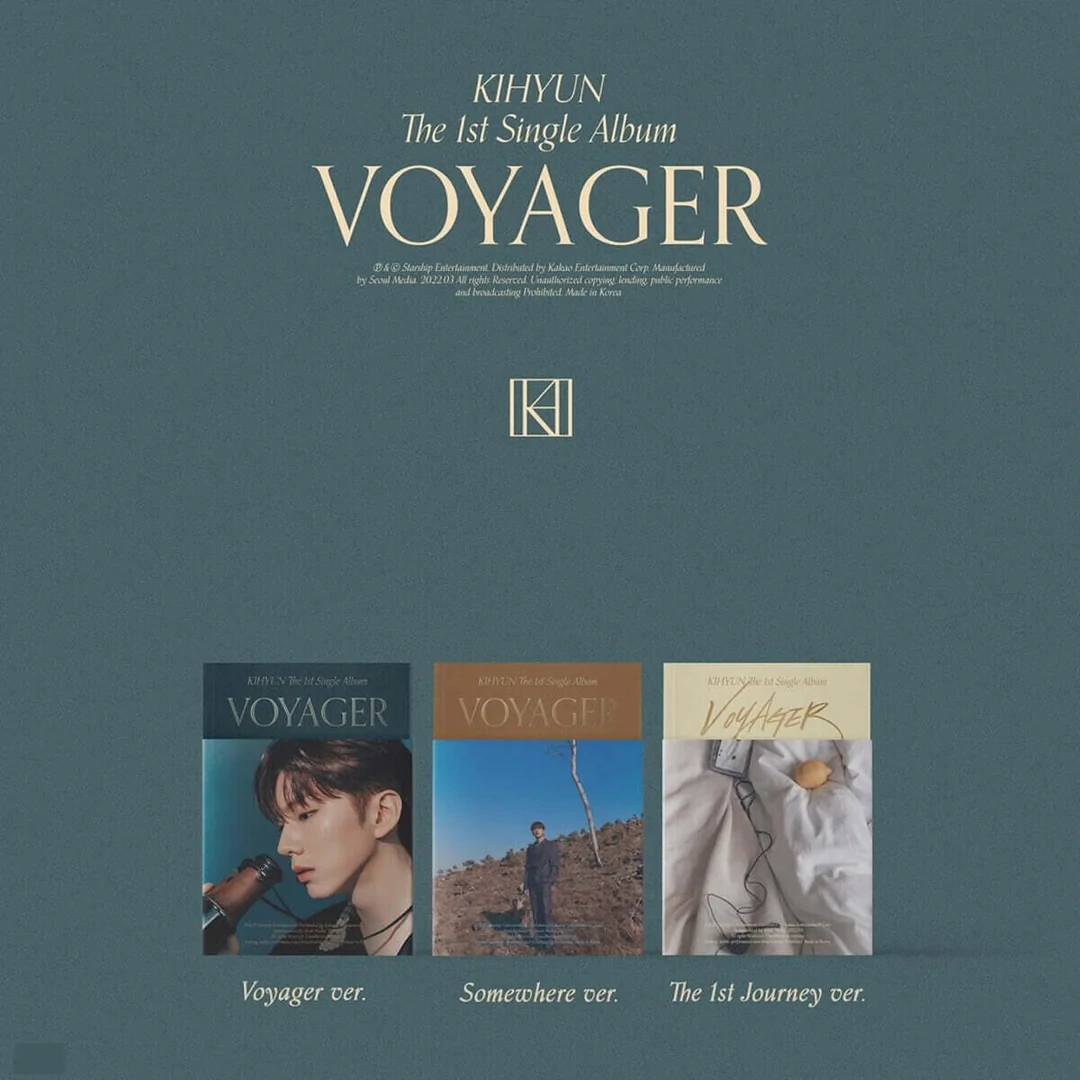 Kihyun (Of Monsta X) - 1st Single Album "Voyager"