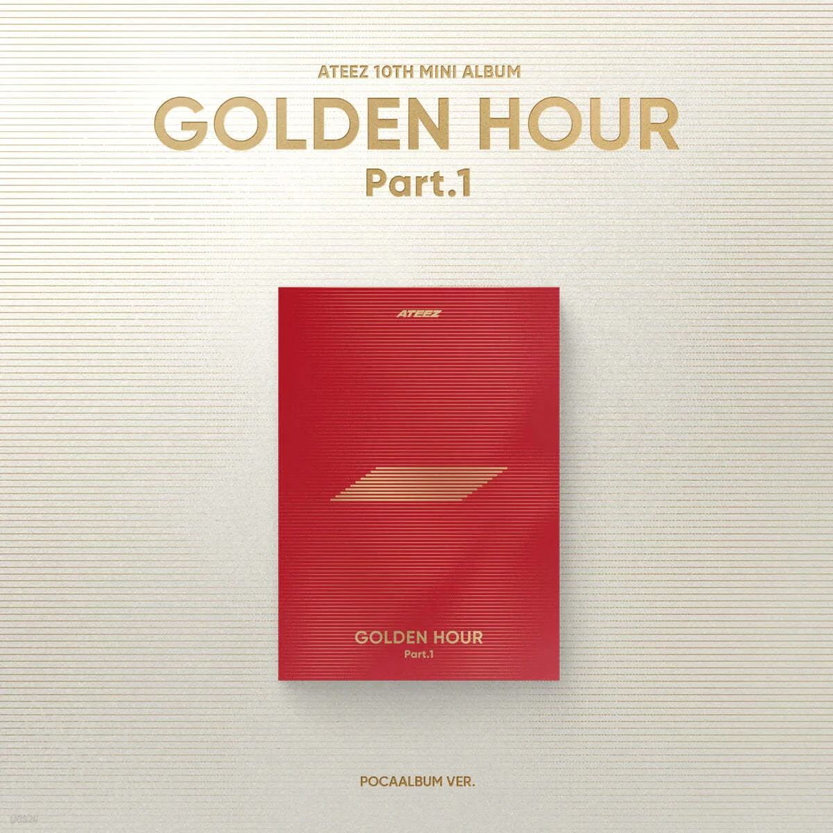 ATEEZ - 10th Mini Album GOLDEN HOUR : Part.1 (POCAALBUM)