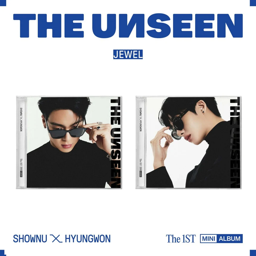 Shownu X Hyungwon (Of Monsta X) - 1st Mini Album "The Unseen" [Jewel Ver.]