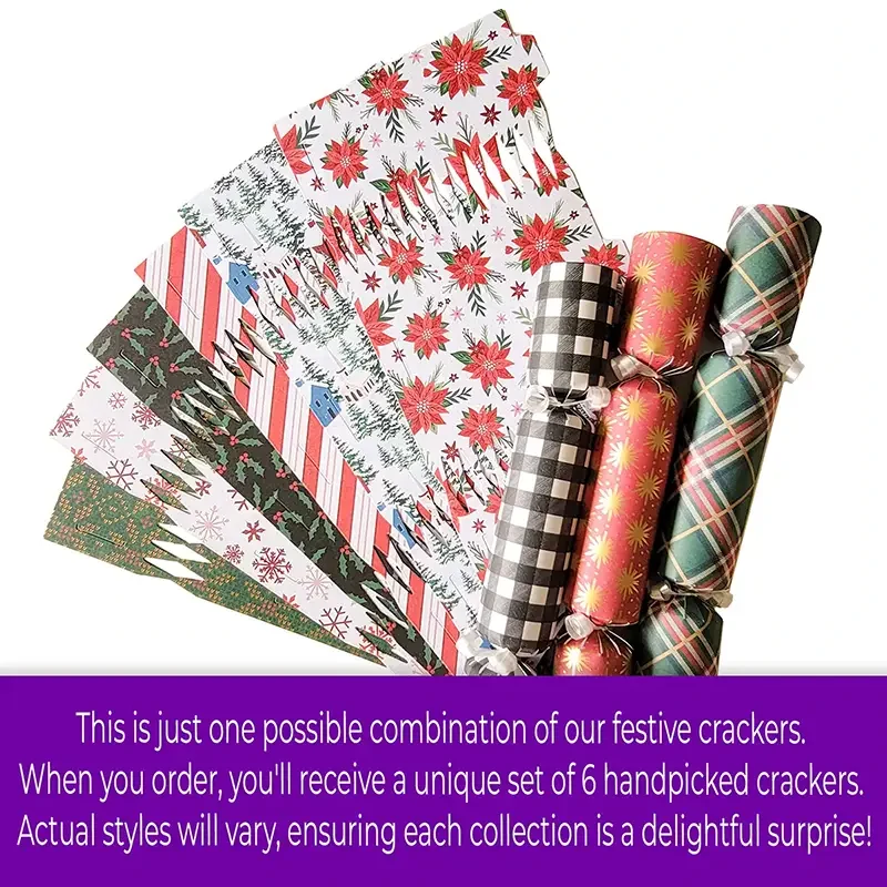 Eclectic  Mix - DIY Cracker Kit - Set of 6 Random Styles