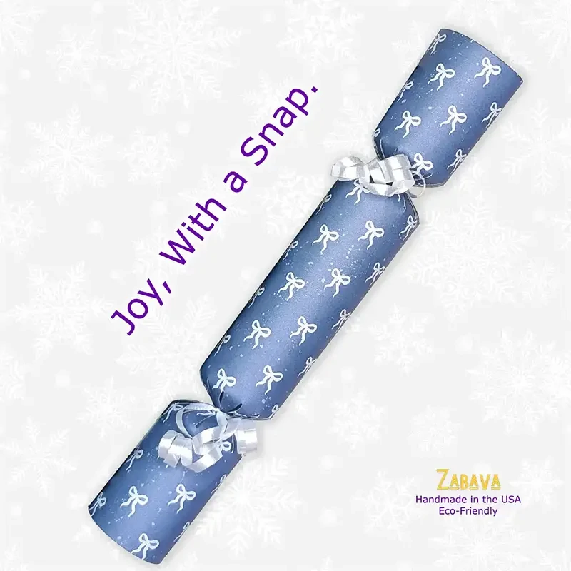 Country Christmas Bows - DIY Cracker Kit - Set of 6