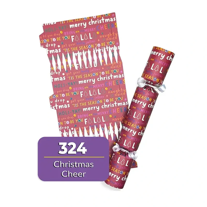 Christmas Cheer - DIY Cracker Kit - Set of 6
