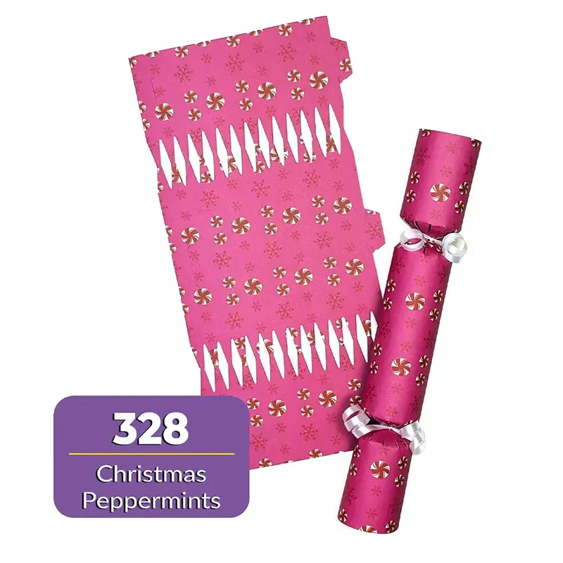 Christmas Peppermints - DIY Cracker Kit - Set of 6