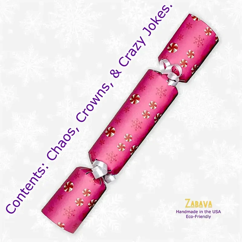 Christmas Peppermints - DIY Cracker Kit - Set of 6