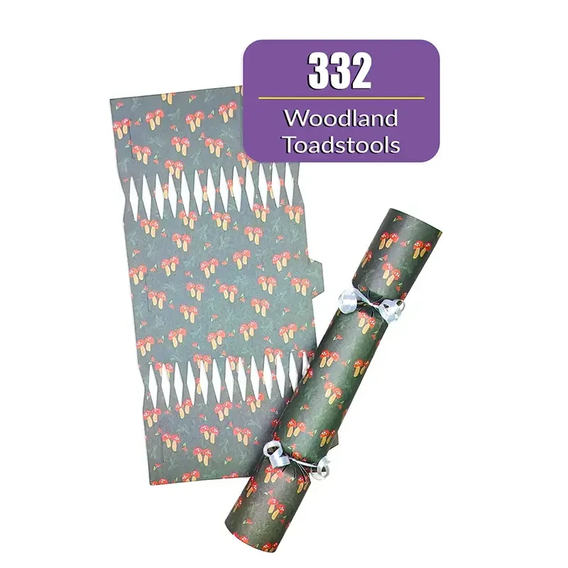 Woodland Toadstools - DIY Cracker Kit - Set of 6