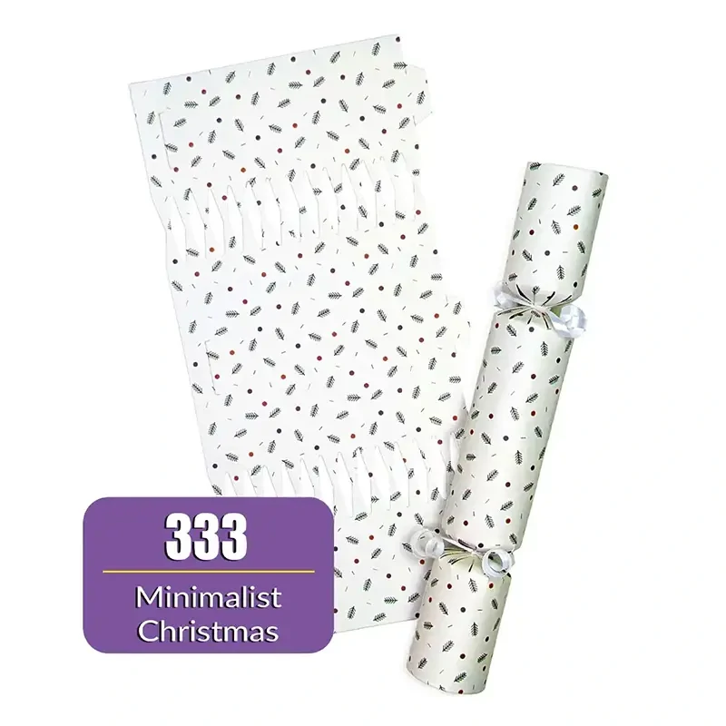 Minimalist Christmas - DIY Cracker Kit - Set of 6