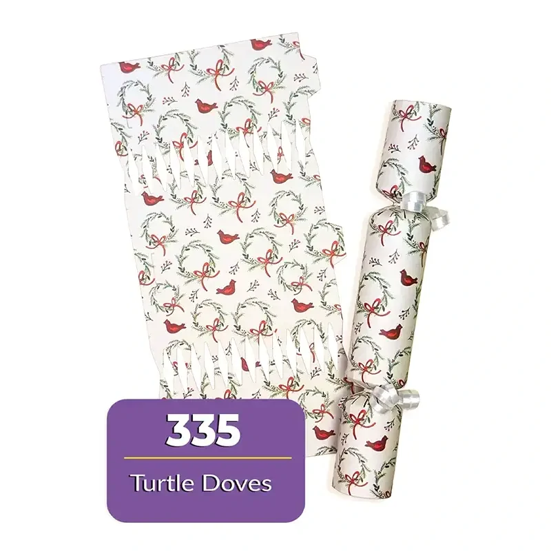 Turtle Doves - DIY Cracker Kit - Set of 6