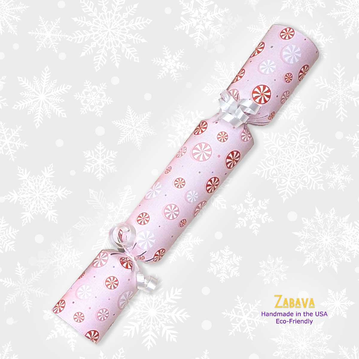Pink Peppermints - DIY Cracker Kit - Set of 6