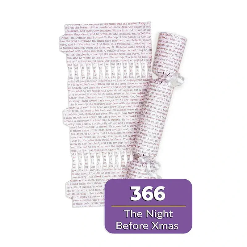 Night Before Xmas - DIY Cracker Kit - Set of 6