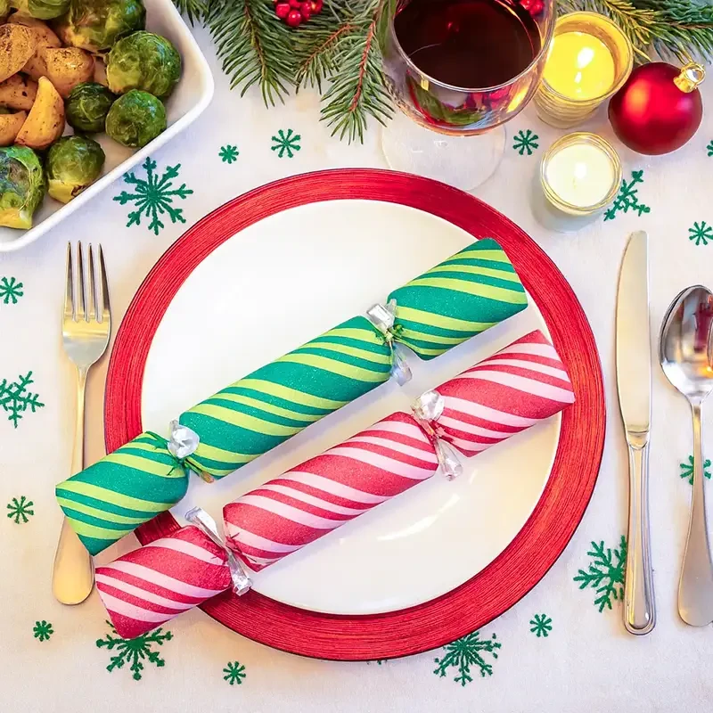 Candy Swirl - DIY Cracker Kit - Set of 6