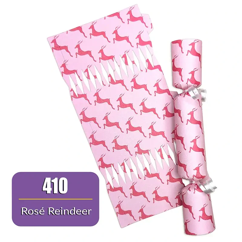 Rosé Reindeer - DIY Cracker Kit - Set of 6