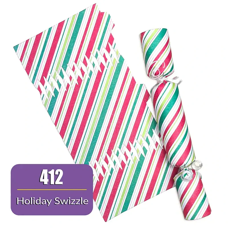 Holiday Swizzle - DIY Cracker Kit - Set of 6