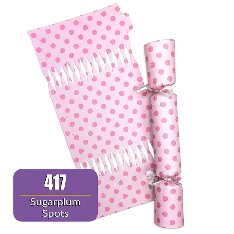Sugarplum Spots - DIY Cracker Kit - Set of 6
