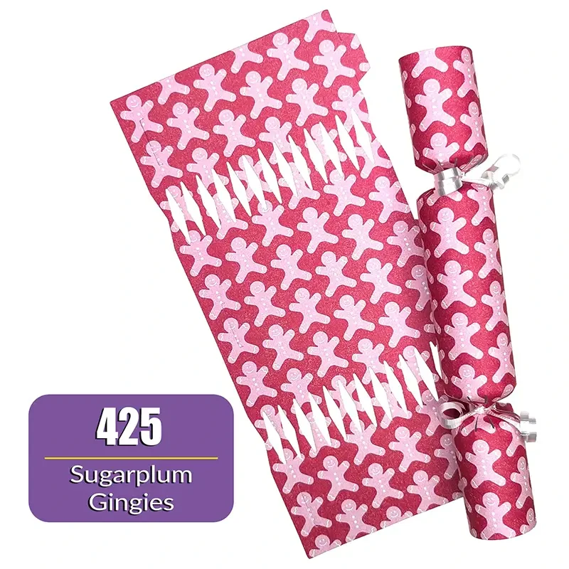 Sugarplum Gingies - DIY Cracker Kit - Set of 6