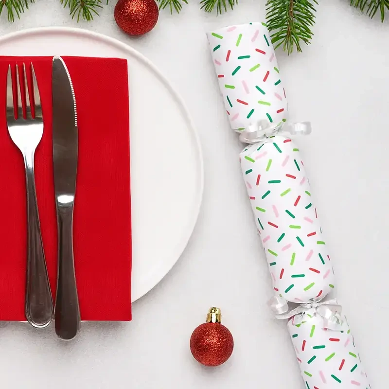 Holiday Sprinkles - DIY Cracker Kit - Set of 6