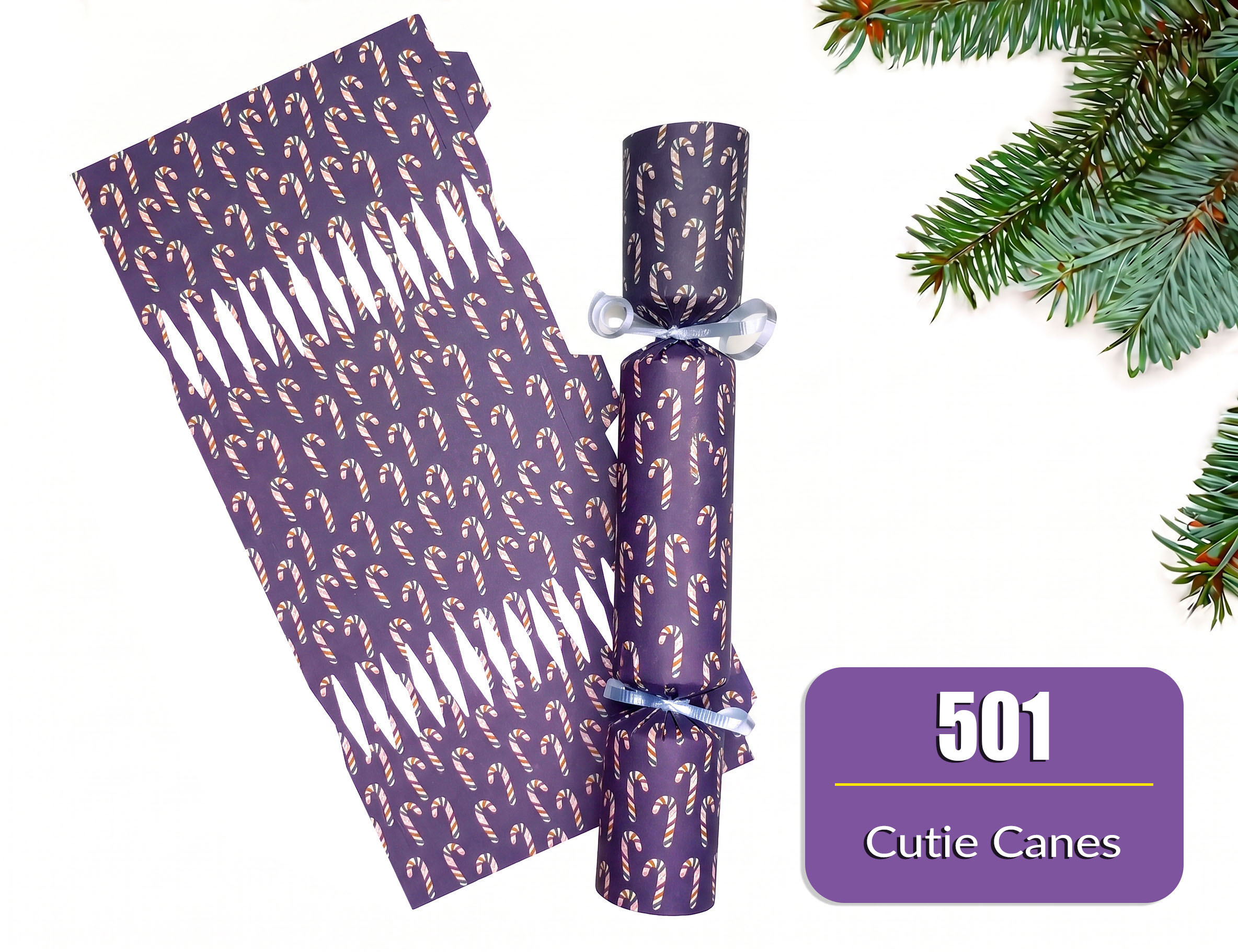 Cutie Canes - DIY Cracker Kit - Set of 6