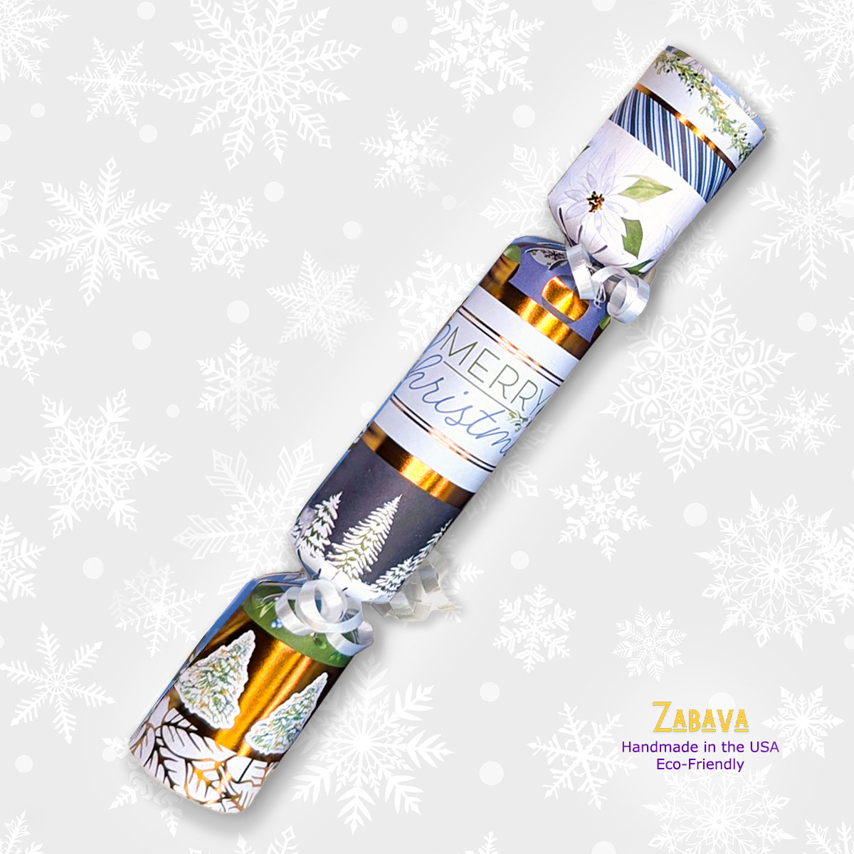 Bronze Foiled Christmas - DIY Cracker Kit - Set of 6