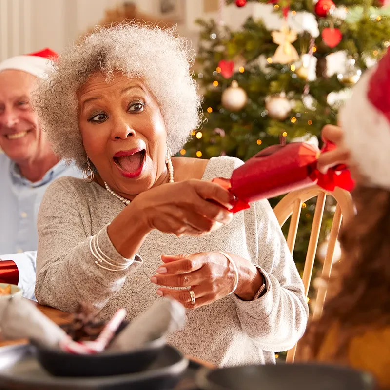 Red, Green, & Yellow Plaid - DIY Cracker Kit - Set of 6