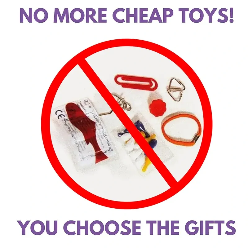 Pink Santa - DIY Cracker Kit - Set of 6