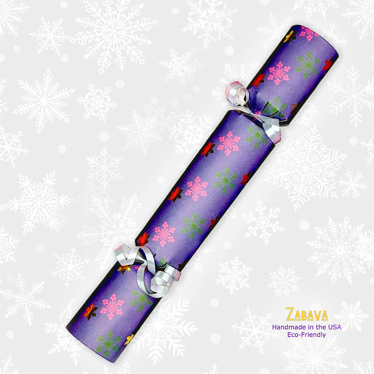 Gold Foil Snowflakes - DIY Cracker Kit - Set of 6