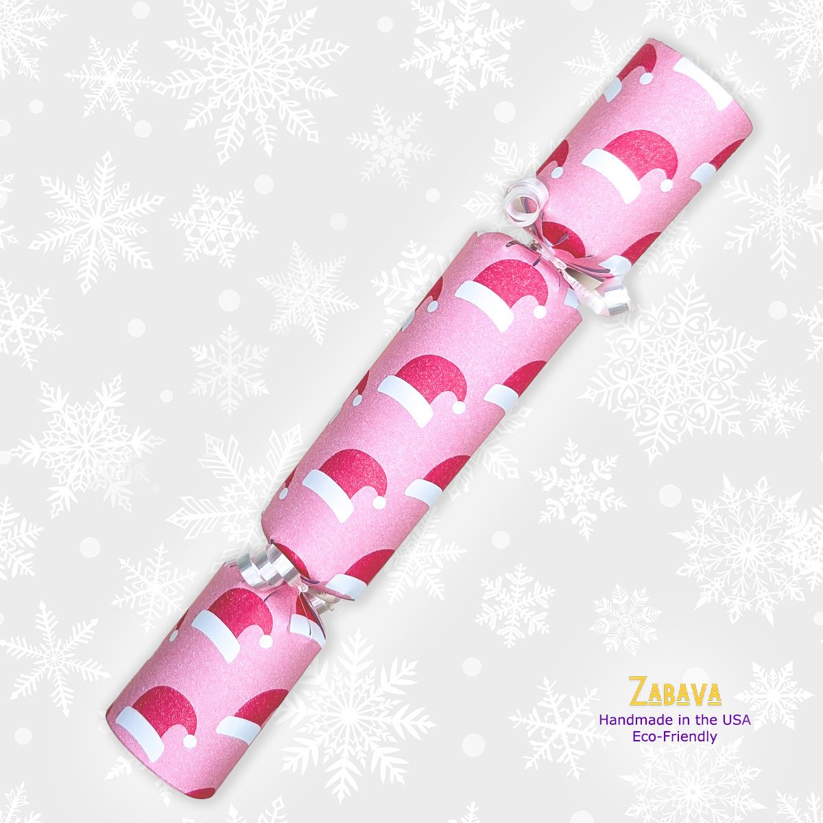 Pink Santa - DIY Cracker Kit - Set of 6