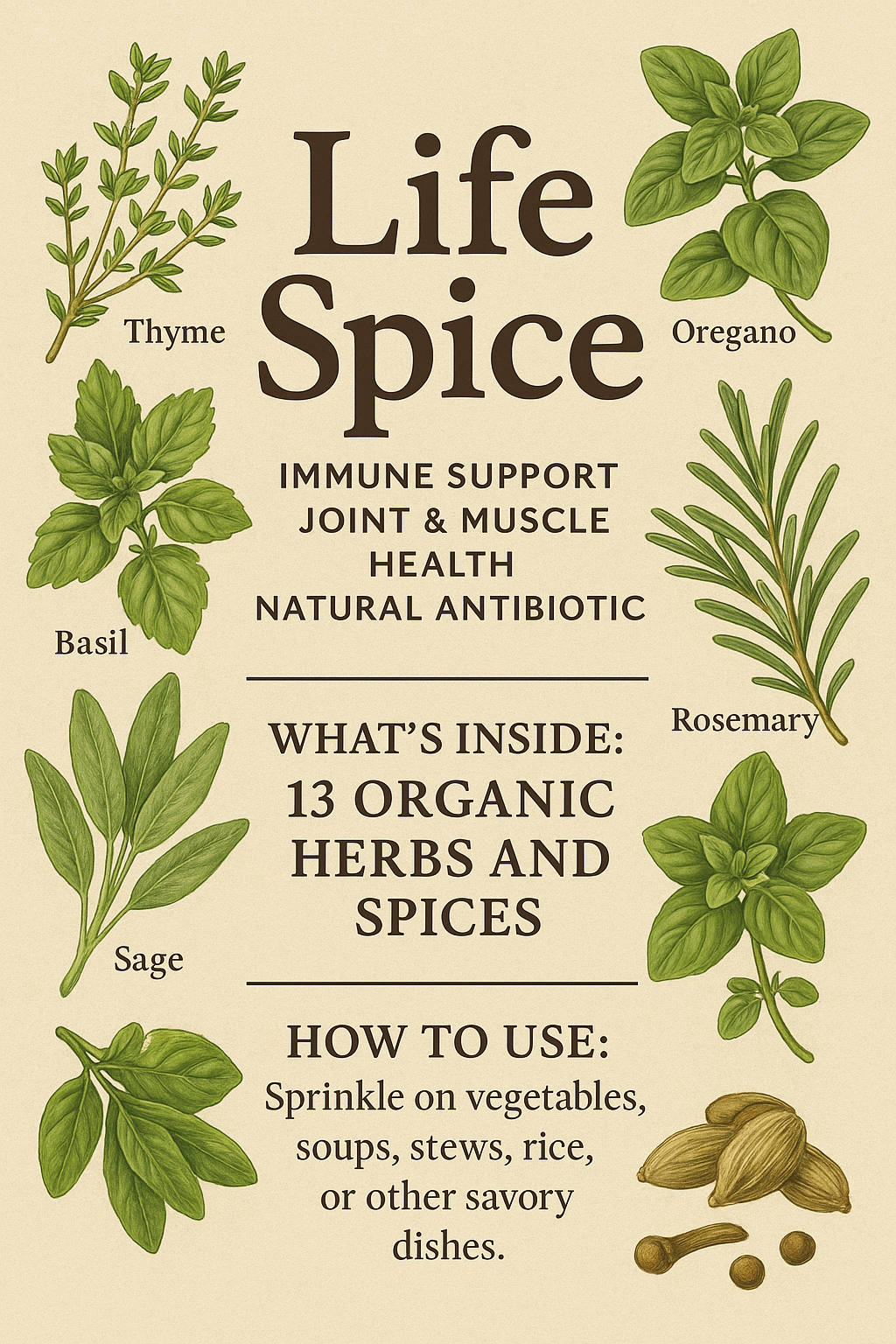 Life Spice Herbal Blend