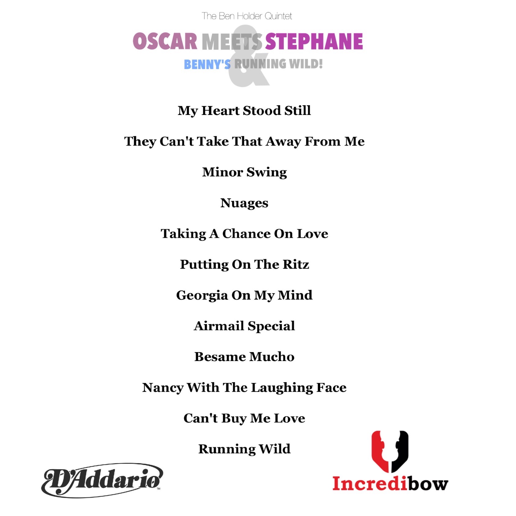 Oscar Meets Stephane & Benny's Running Wild