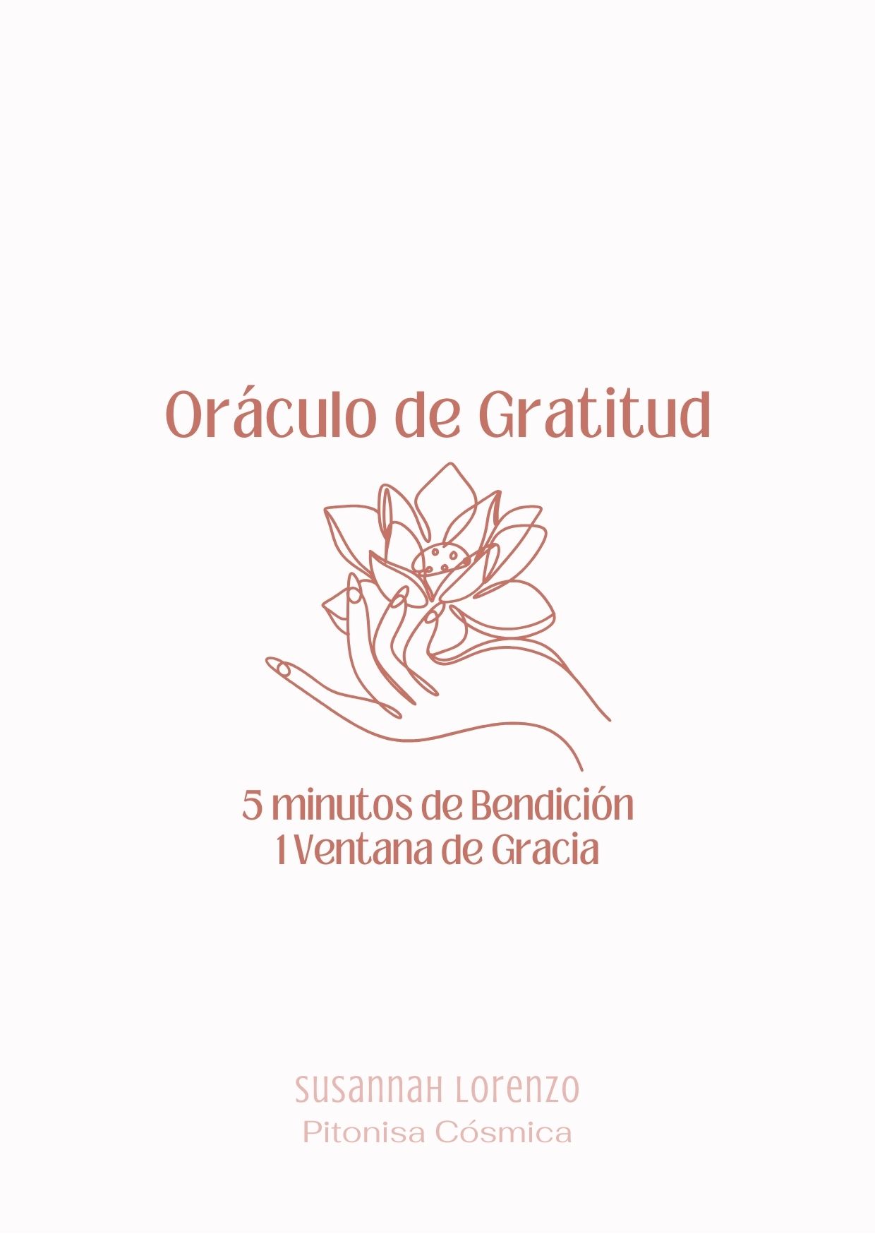 Oráculo de Gratitud - Imprimible