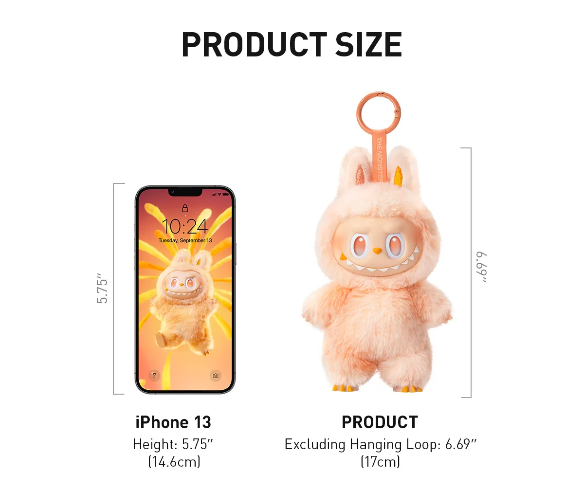 THE MONSTERS Big into Energy Series-Vinyl Plush Pendant Blind Box