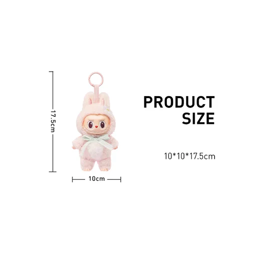 THE MONSTERS Mokoko Close to Sweet Vinyl Plush Doll Keychain
