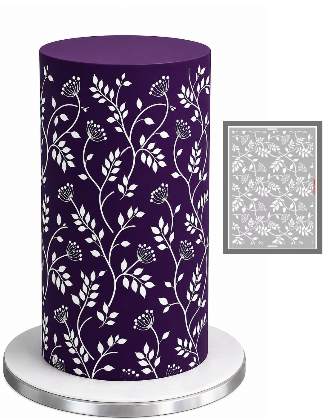 XXL CAKE STENCILS ( (42cm by 30cm / 16.5'' by 11.8'')