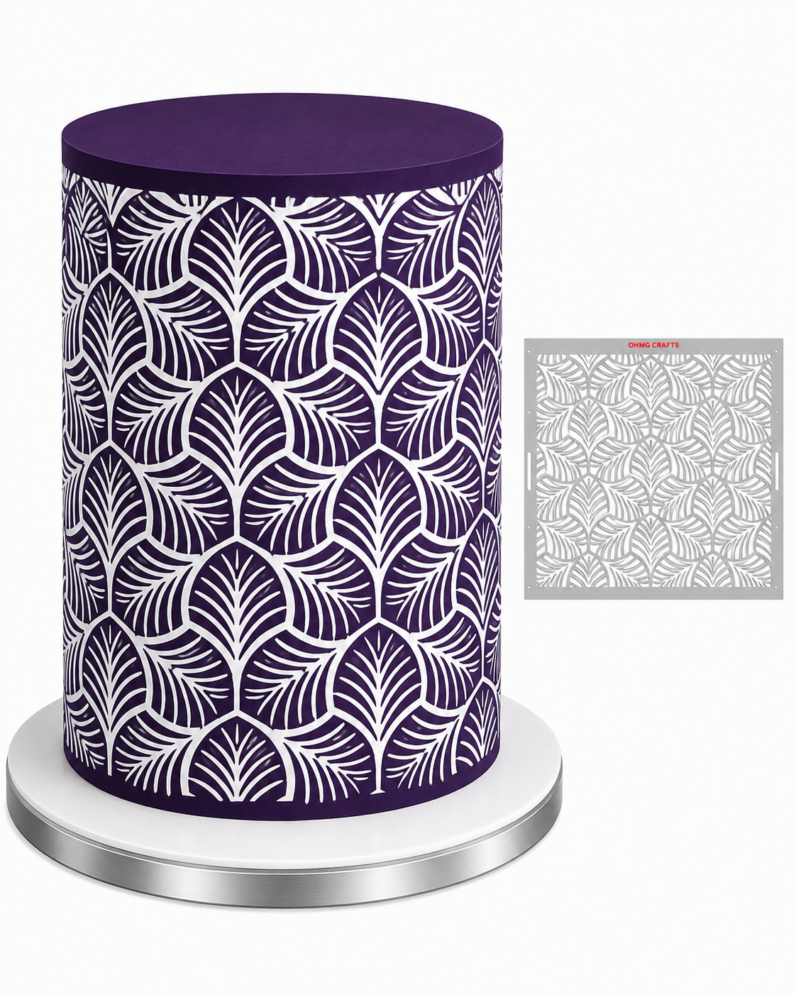 XXL CAKE STENCILS ( (42cm by 30cm / 16.5'' by 11.8'')