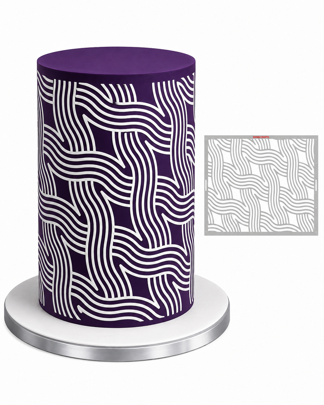 XXL CAKE STENCILS ( (42cm by 30cm / 16.5'' by 11.8'')