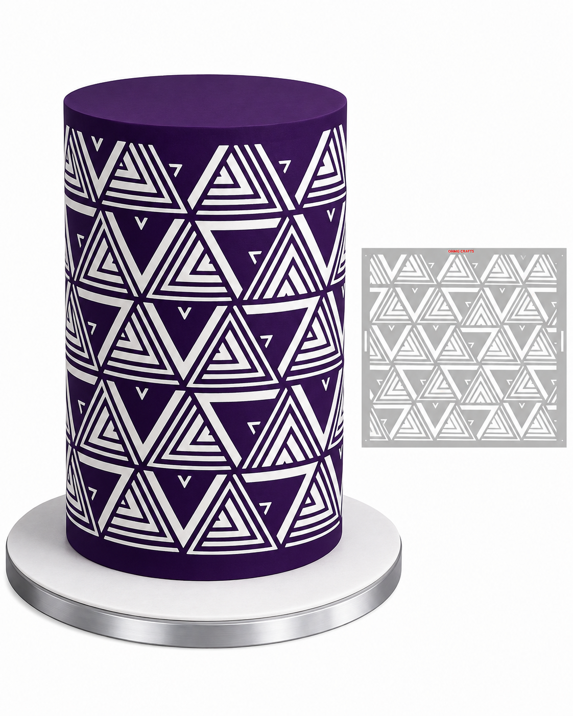 XXL CAKE STENCILS ( (42cm by 30cm / 16.5'' by 11.8'')