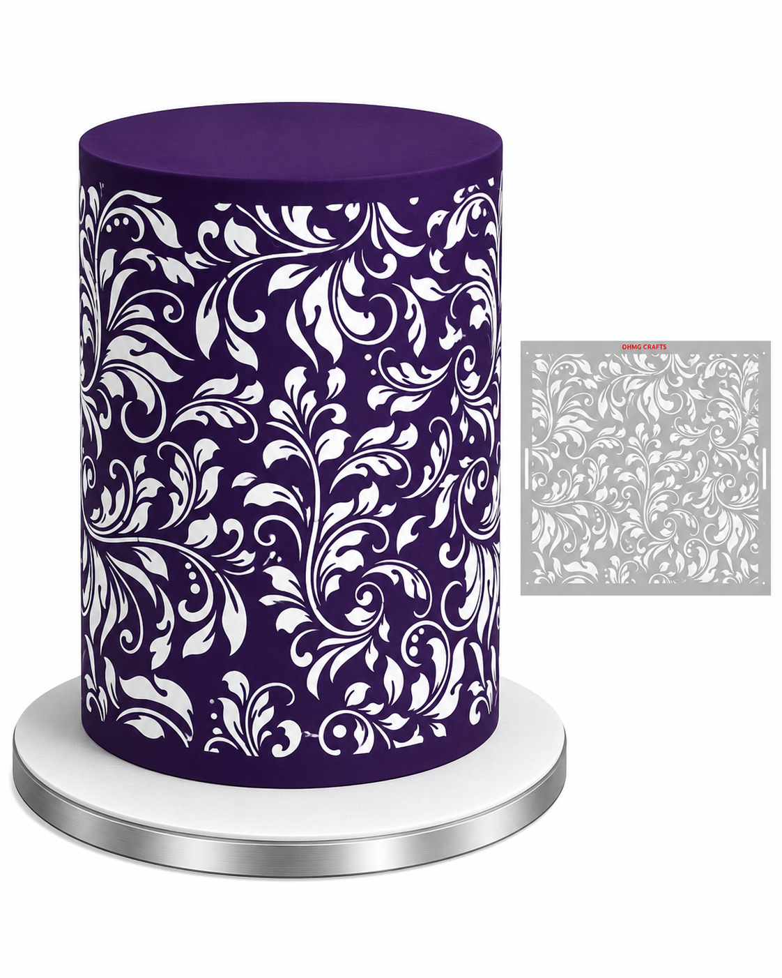 XXL CAKE STENCILS ( (42cm by 30cm / 16.5'' by 11.8'')