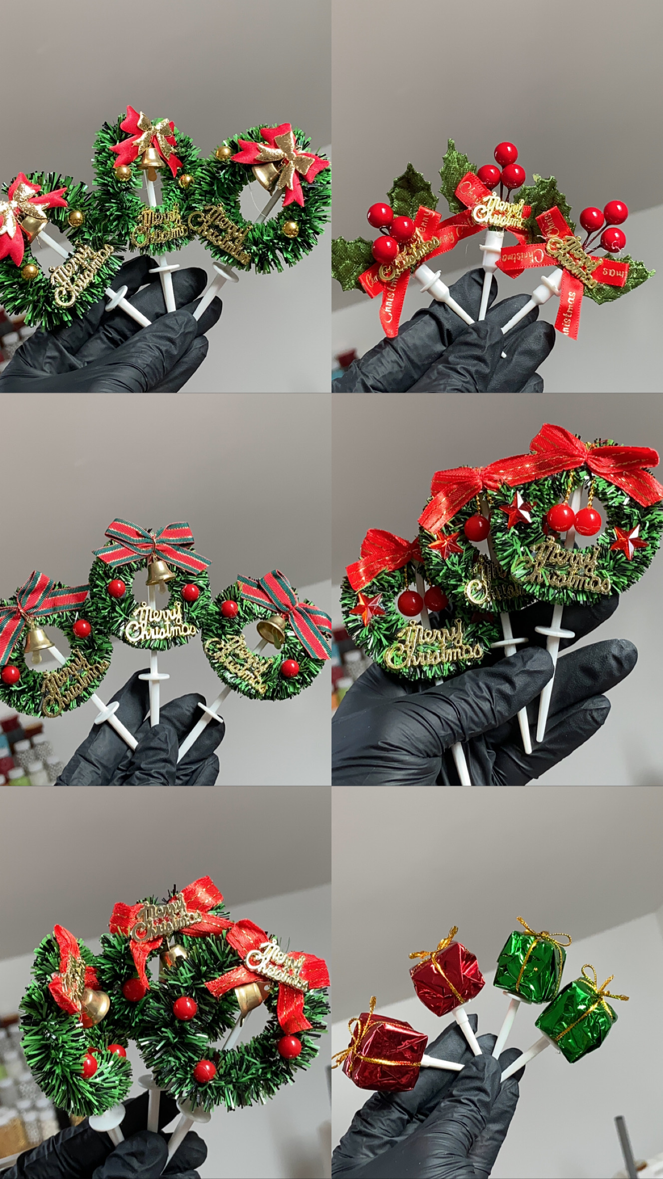CHRISTMAS TOPPER SET